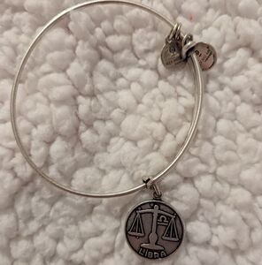 Silver Libra Charm Bracelet